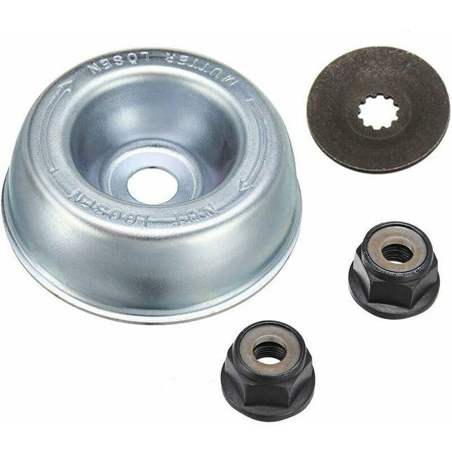 4 pcs / Set Metal Lawnmower Blade Attachment Replacement Kit For Stihl Lawn Mower Brush Cutter.