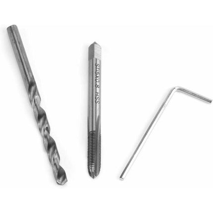 30 pcs M5/M6/M8 Thread Repair Insert Kit Hand Tool Set Compatible For Engine And Other Automotive Repair[M8].