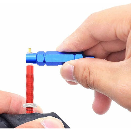 Bike Tube Tire Valve Core Removal Tool For Presta Schrader Bicycle Replace Valve Cores.