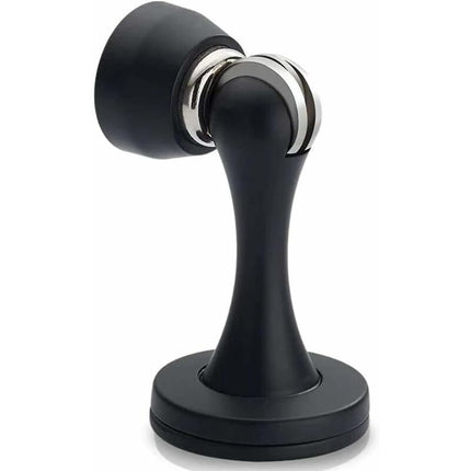 Magnetic Door Stop Brushed Stainless Steel Satin Nickel Black Floor Mounted For Bedroom Bathroom Kitchen Office.