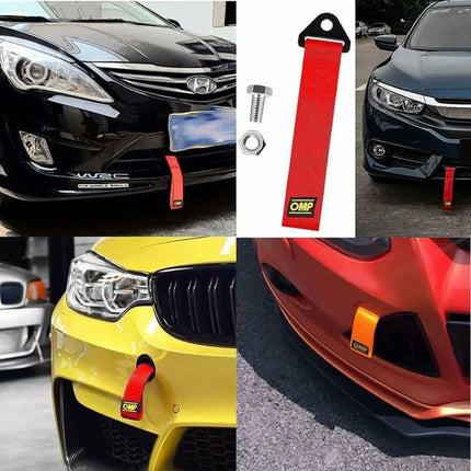 Car Tow ROpe,Racing Tow Strap,Auto Tow ROpes,Racing Tow ROpe,Nylon Tow ROpes,For Vehicle Front Rear Bumper,1Pc.