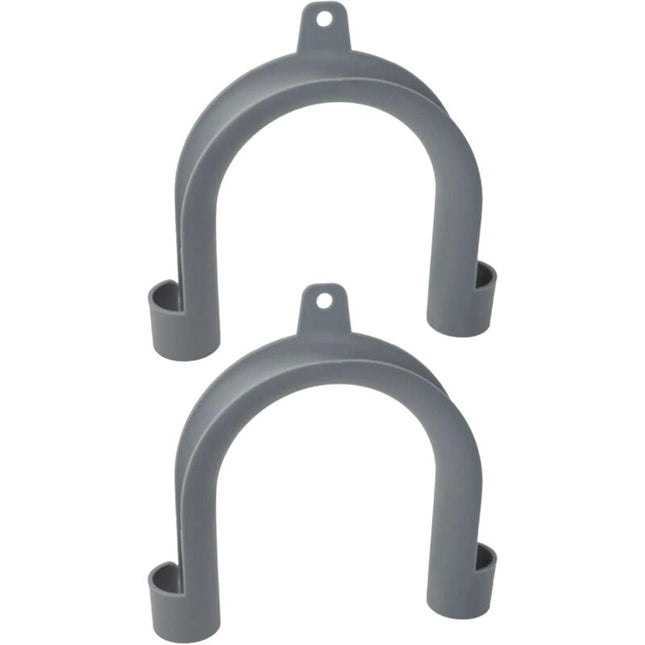 2 pcs Washing Machine Drain Hose Hooks - U Shape.