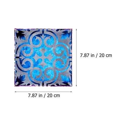 10 pcs Wall Tile Stickers Self Adhesive Tile Sticker Wallpaper For Kitchen Living ROom Bathroom Home Decor 20X20Cm.