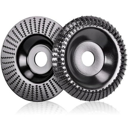 2 Pieces Wood Discs For Angle Grinder Ø 125 Mm X 22.2 Mm, Fast Cutting Wood Grinder And Sanding Discs For Angle.
