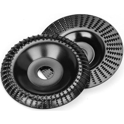 2 Pieces Wood Discs For Angle Grinder Ø 125 Mm X 22.2 Mm, Fast Cutting Wood Grinder And Sanding Discs For Angle.