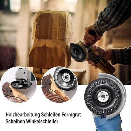 2 Pieces Wood Discs For Angle Grinder Ø 125 Mm X 22.2 Mm, Fast Cutting Wood Grinder And Sanding Discs For Angle.