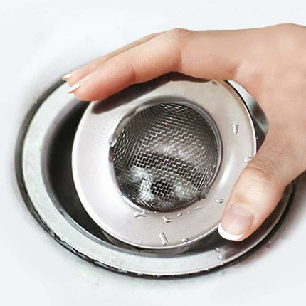 Sink Strainer For Shower - Plug Hole Hair Catcher - Kitchen Sink Stoppers - Stainless Steel Mesh Sink Drain Filter - 3.