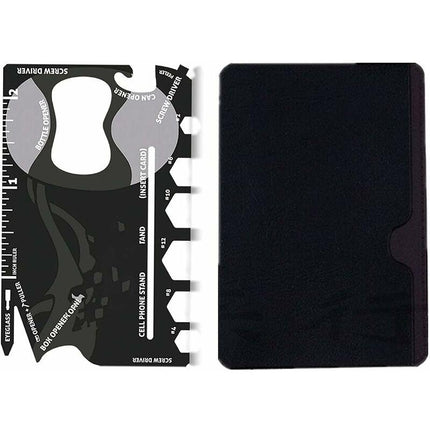 Multi Tool,18 In 1 Multifunction Card Tool Holder Stainless Steel Multi-Tools Pocket Tools Gadget Bottle Opener Men.