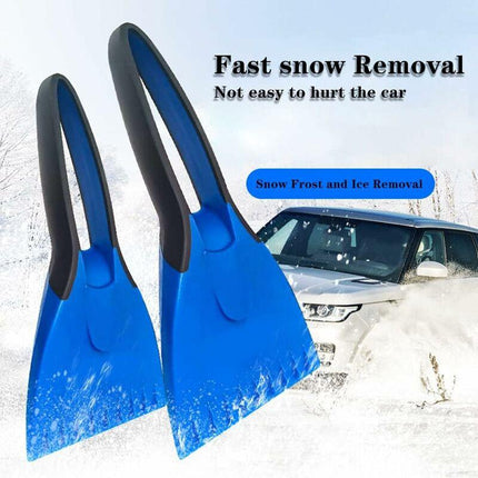 2 Pieces Frost Scraper Windshield, Strong And Durable Ice Scraper, Snow Scrapers For Car, With Non-Slip Handle For Car.