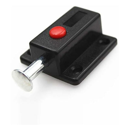 4 pcs Spring Window Cabinet Knob Automatic Door Latch Lock Furniture Cabinet Drawer Door Lock With Spring Knob.
