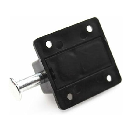 4 pcs Spring Window Cabinet Knob Automatic Door Latch Lock Furniture Cabinet Drawer Door Lock With Spring Knob.