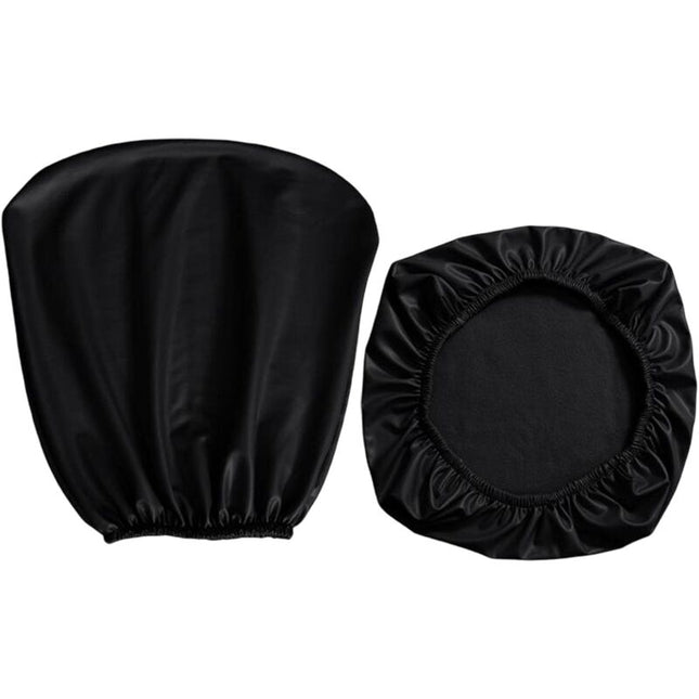 Pu Office Chair Cover Removable Stretch Armchair Cover Swivel Chair Protector Waterproof Oilproof For Banquet Home,