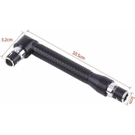 10 pcs Screwdriver L-Shaped Extension Handle Double Head Hex Socket Screwdriver Torx Slotted Screwdriver Kit Hand Tool.