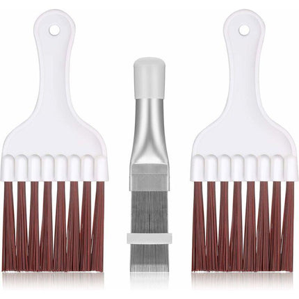 AC Condenser Fin Cleaning Brush — 3 Piece.