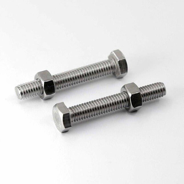 M6 X 50Mm 20 pcs 304 Stainless Steel Hexagon Socket Head Cap Bolts Outside Corner Hexagon Screw,Hex Bolts And Nuts Set.