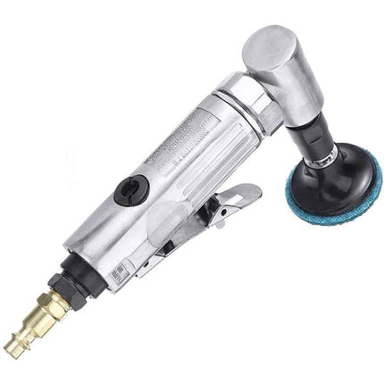 Air Die Grinder, 90° Bend Angle Grinder - 1/4" Air Inlet - With 2" Sanding Disc - Pneumatic Sander With Adjustable.