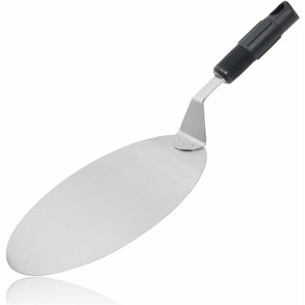 ROund Stainless Steel Pizza Peel With Non-Slip Handle Ideal For Cakes, Pizzas, Pies.
