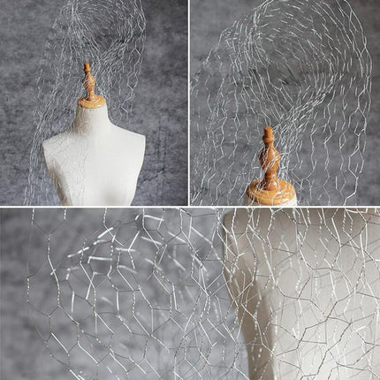Galvanized Hexagonal Chicken Wire 400Mm X 5M For Craft Projects, Gardening, Home Decor.