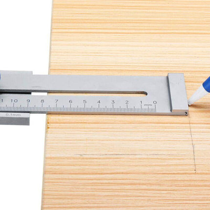 0-200Mm/0-250Mm Screw Cutting Marking Gauge For Woodworking Carbon Steel Measurement 0.1Mm Calibration Tool (250Mm).