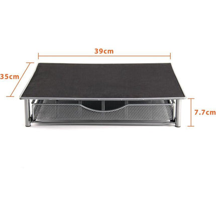 Coffee Capsule Holder - Stand For 36 Stackable Capsules - Mesh Drawer Shelf.
