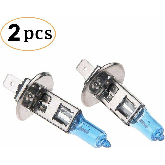 Halogen Headlight Bulb Super White 5000K 12V 100W H1.
