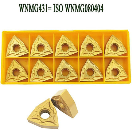 30 pcs Cnmg 431 + Wnmg 431 + Tnmg 331 Cnc Indexable Solid Carbide Blades For Lathe Turning Tool Holder..