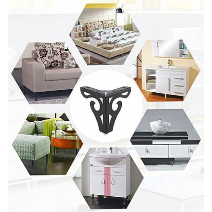 4 pcs Furniture Sofa Legs, Sofa Legs, Modern Sofa Legs, Tv Cabinet Legs, Bed Legs, For Cabinet, Sofa, Table.