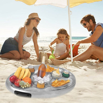 Floating Pool Cup Holder Inflatable Pool Float For Beach Inflatable Jacuzzi Mattress Pool Inflatable Glass Holder Pool.