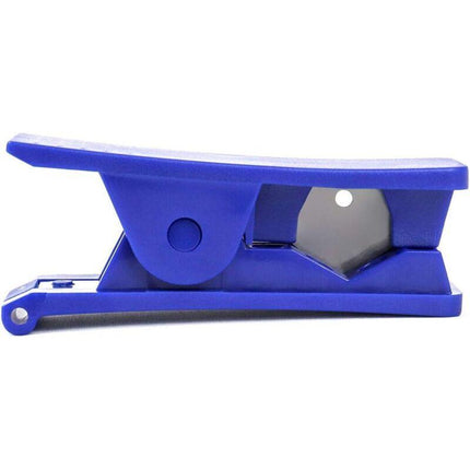 4 pcs Pipe Cutter, Economical Plastic Rubber Tube Cutter For Silicone Pvc Pu Nylon Tubing, Up To 12Mm Od, Blue.