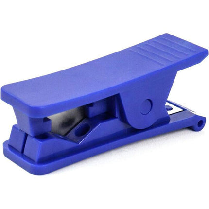 4 pcs Pipe Cutter, Economical Plastic Rubber Tube Cutter For Silicone Pvc Pu Nylon Tubing, Up To 12Mm Od, Blue.