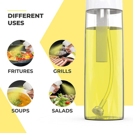 Olive Oil Spray Bottle. Cooking Spray For Salad, Pizza. 300Ml Oil Spray Bottle. Food Spray Bottle. Kitchen Accessories.