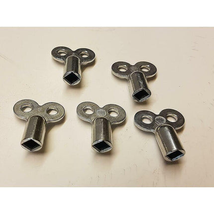 Radiator Bleeder Wrench, 5-Piece Set.