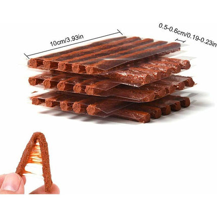 30 pcs Tire Repair Strips Car Tire Repair Tubeless Tire Repair Wick Tire Repair.