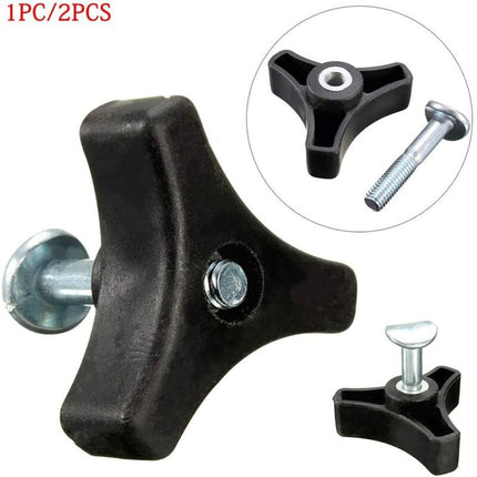 Triangle Knob Handle, Universal Lawn Mower Handle, Butterfly Nut And Bolt, Power Equipment Part Garden Tools For Lawn.