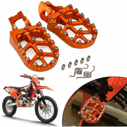 Repose-Pieds Cnc Mx Pour Moto 85 125 150 250 300 350 450 500 Sx Xc-W Sx-F Xc-F Exc-F Sx-F Sx-F Sx-F Sx-Factory Edtion.