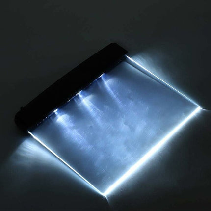 LED Reading Lamp Night Light Wedge Book Eye Care Portable Bookmark Light Bright Book Board For Reading In Bed, Car.