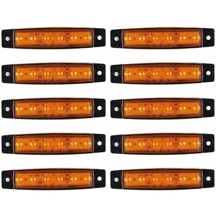 Truck Side Marker Lights 10 pcs LED Side Marker Lights Side Marker Lights Dc 12V LED Side Marker Lights Lamp Truck.