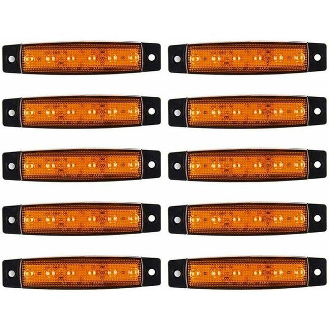 Truck Side Marker Lights 10 pcs LED Side Marker Lights Side Marker Lights Dc 12V LED Side Marker Lights Lamp Truck.