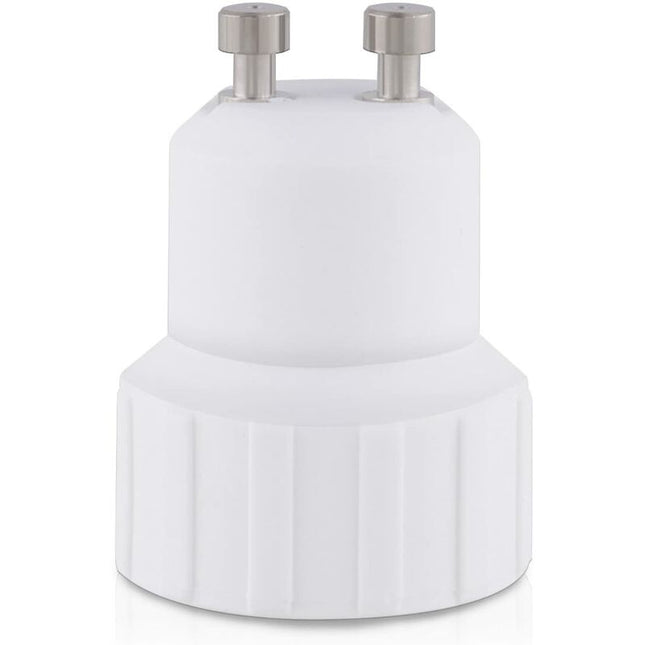 4X Socket Adapter - Gu10 To E14 Socket Converter - Bayonet Base Lamp Holder Adapter For LED Halogen Bulb.