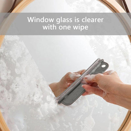 Cleaning Squeegee Windshield Wiper And Washer Sponge, 2 In 1 Window Cleaning Kit Removable With Sponge For Car.