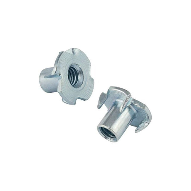 T Nut Claw Nut 4 Sided Nut Claw Fitting M6 X 12 Mm 50 pcs.