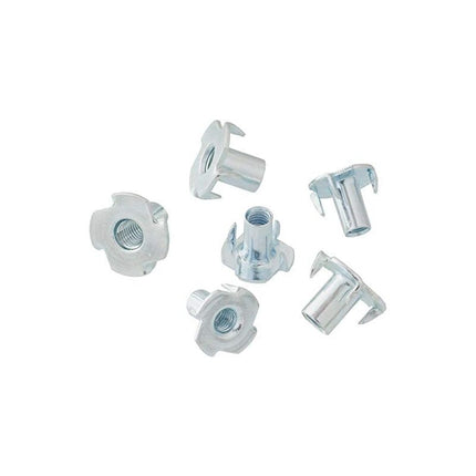 T Nut Claw Nut 4 Sided Nut Claw Fitting M6 X 12 Mm 50 pcs.