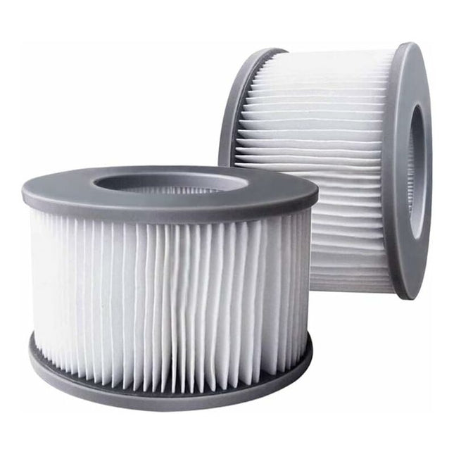 2 Pack Replacement Filters For Mspa Fd2089 - Cartridge Pump For Swimming Pools, Hot Tubs And Spas.