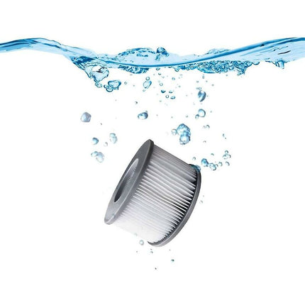2 Pack Replacement Filters For Mspa - Cartridge Pump For Swimming Pools, Hot Tubs And Spas.