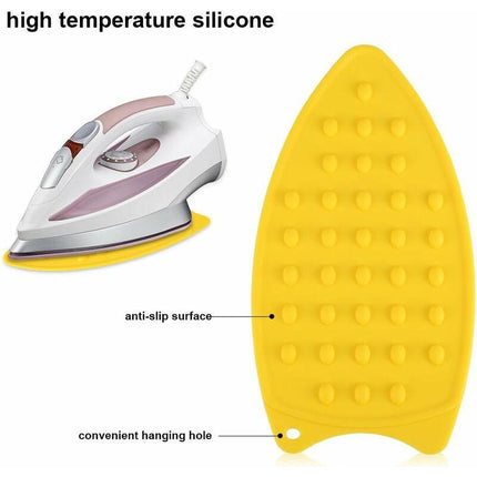 Silicone Iron Rest Pad, Silicone Iron Hot Protective Rest Pad, Heat Resistant Non-Slip Mat For Ironing Heat Resistant.