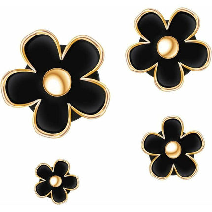 DAisy Flower Vent Clips,4 pcs Air Conditioning Outlet Clip Diffuser Vent Clip Car Air Freshener Flower Clip For Car Vent.