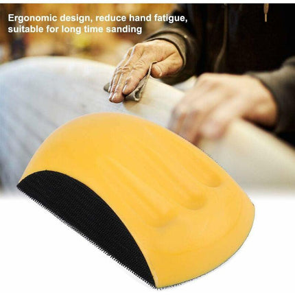 Pu Foam Block, Hook And Loop Hand Sanding Block, Hook And Loop Sanding Block, Hand Sanding Pad Block For Polishing Disc.