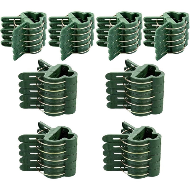 Garden For Tomatoes, 40 pcs Plant Clips Climbing Plants Reusable Climbing Plant Support For Greenhouse Gardening.