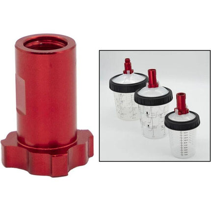 Spray Cup Connector, Disposable Spray Gun Release Cup Adapter Connector For Paint Sprayers, Internal M14X1.