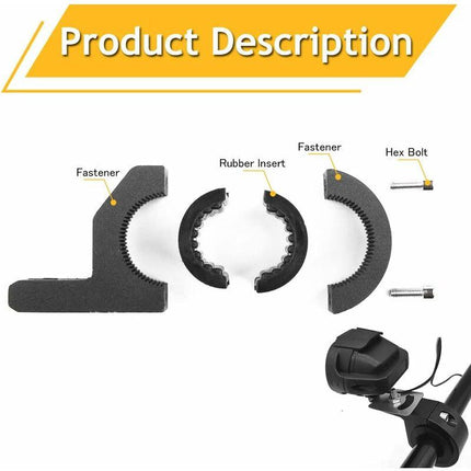 Universal 25Mm-30Mm Work Light Mounting Bracket Fog Light Bull Bar Bumper Mount Holder For Off-ROad Vehicle Car Truck.